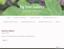 Tablet Screenshot of figtreegallery.us